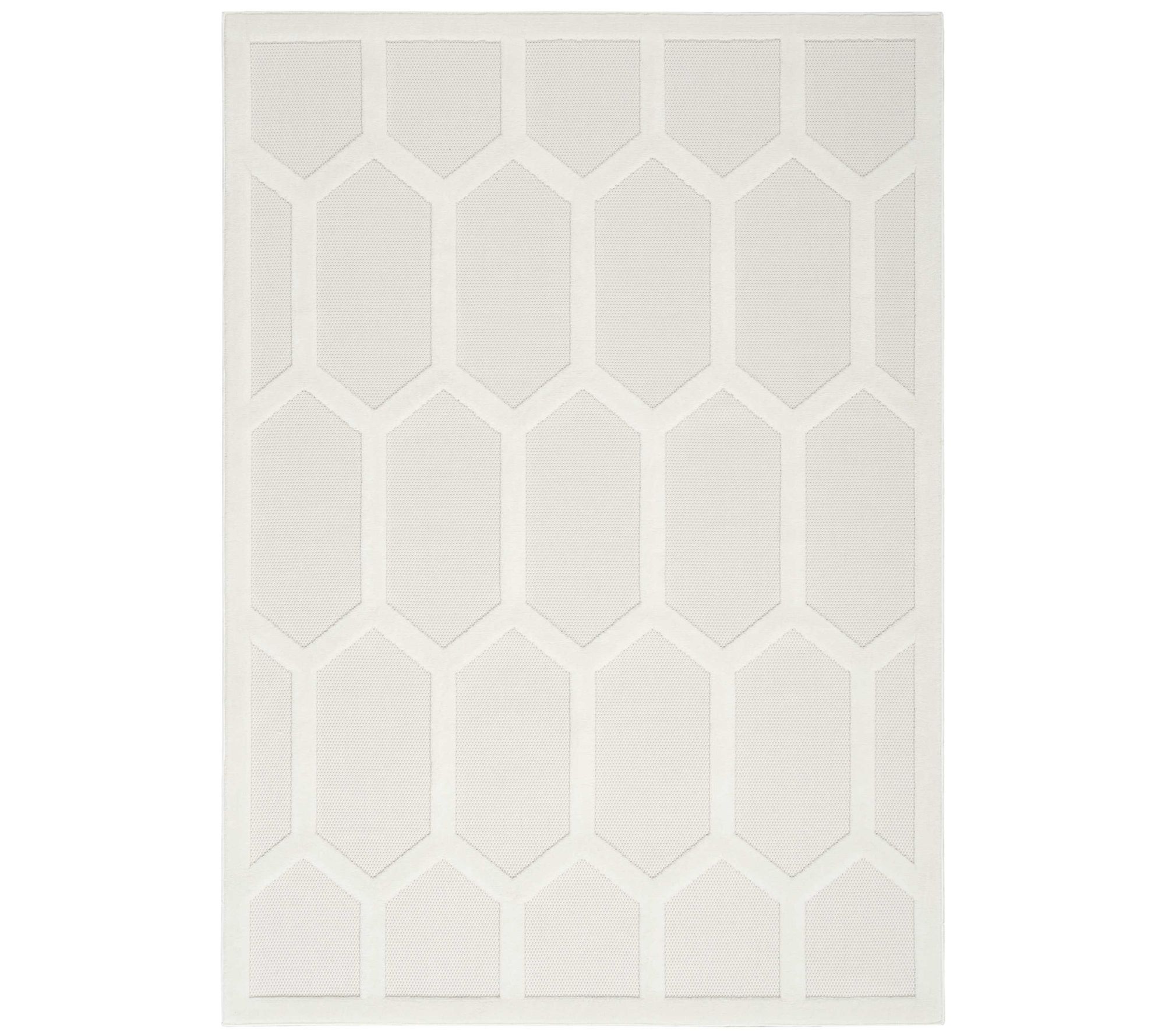 Nourison 5'x7' Honeycomb Indoor/Outdoor Area Rug