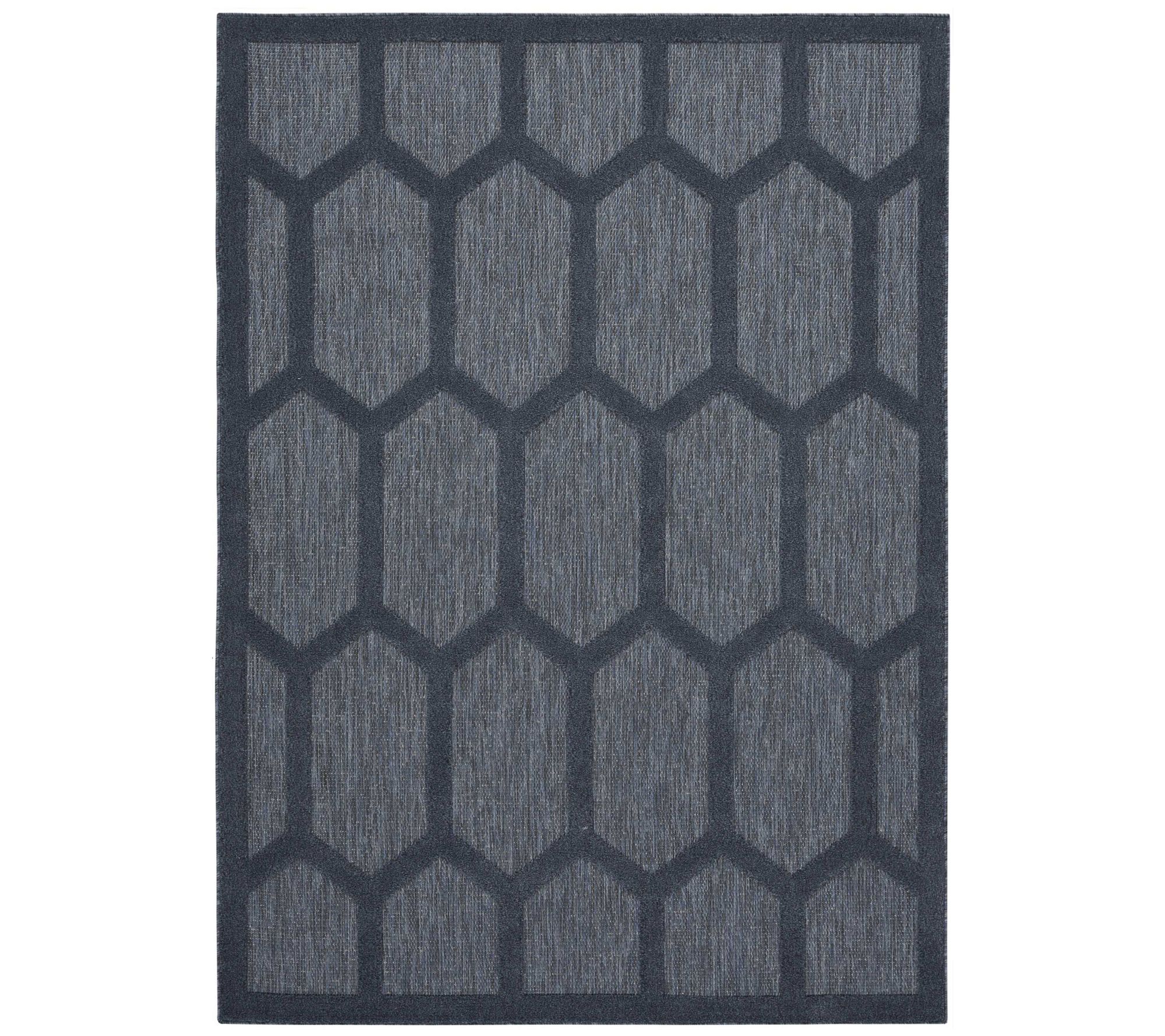 Nourison 5'x7' Honeycomb Indoor/Outdoor Area Rug