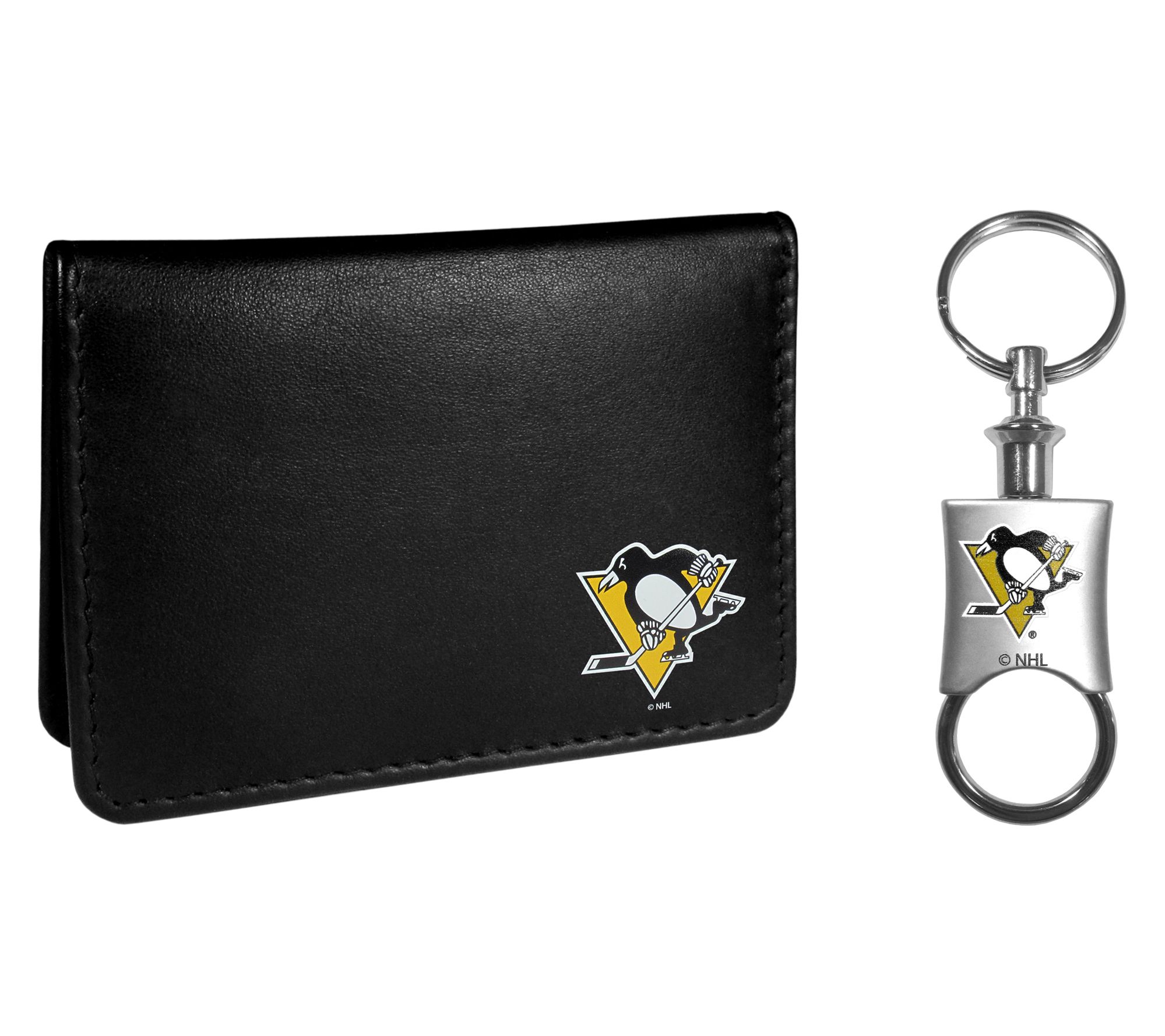 Siskiyou Sports NHL Weekend Bi-fold Wallet & Valet Key Chain