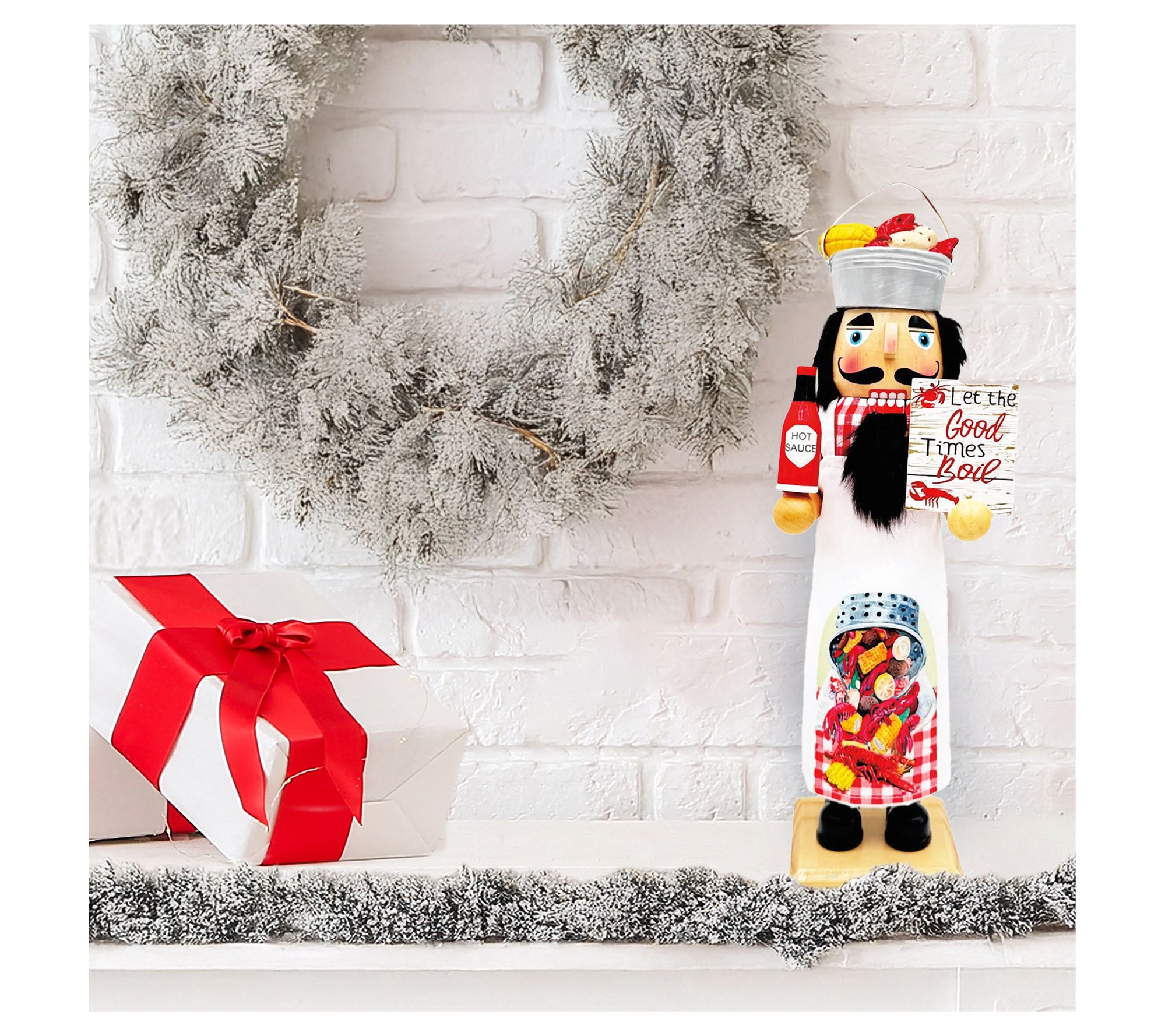 Santa's Workshop 14" Let the Good Time Boil Nutcracker