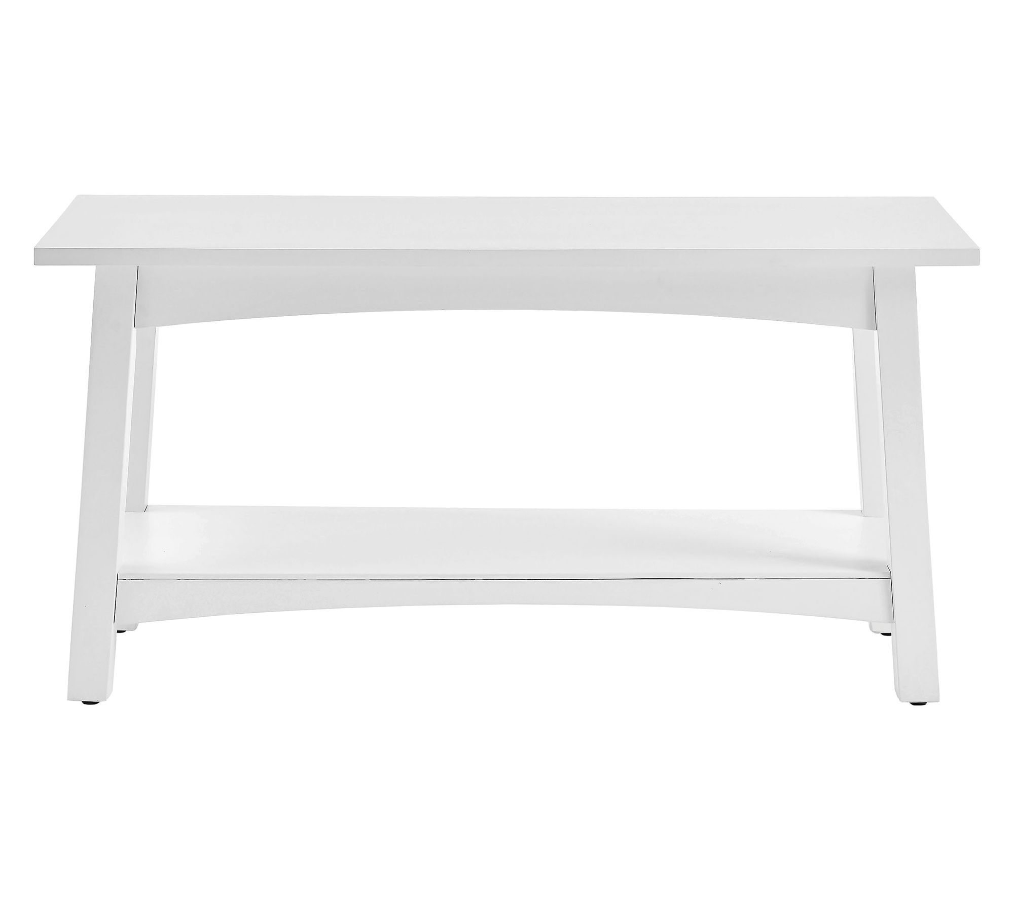 Alaterre Furniture Craftsbury Entryway Bench with Shelf