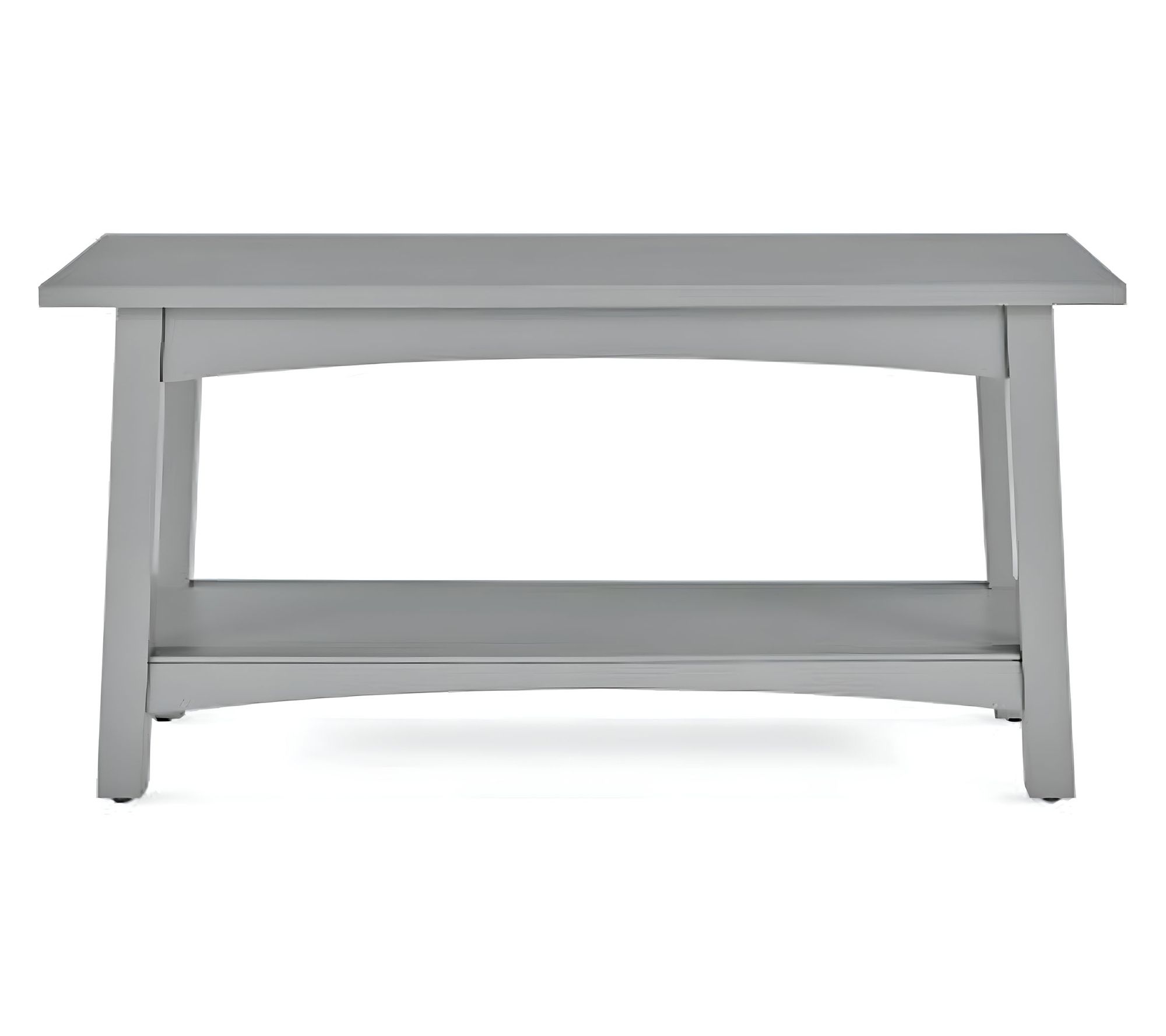 Alaterre Furniture Craftsbury Entryway Bench with Shelf