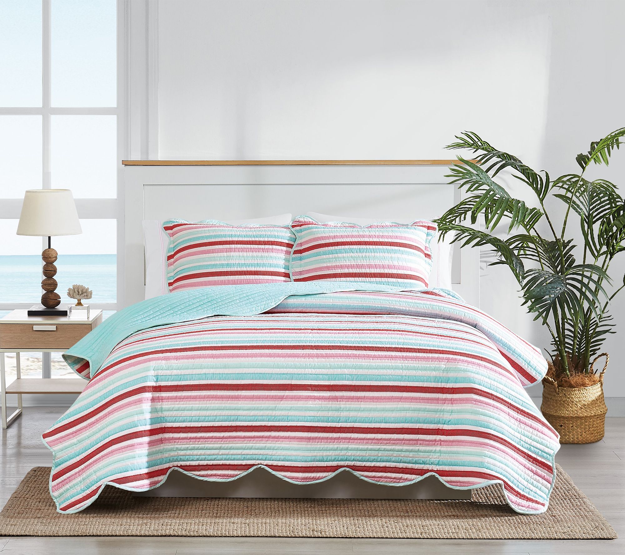 SCOUT Popsicle Road Full/Queen Quilt Set