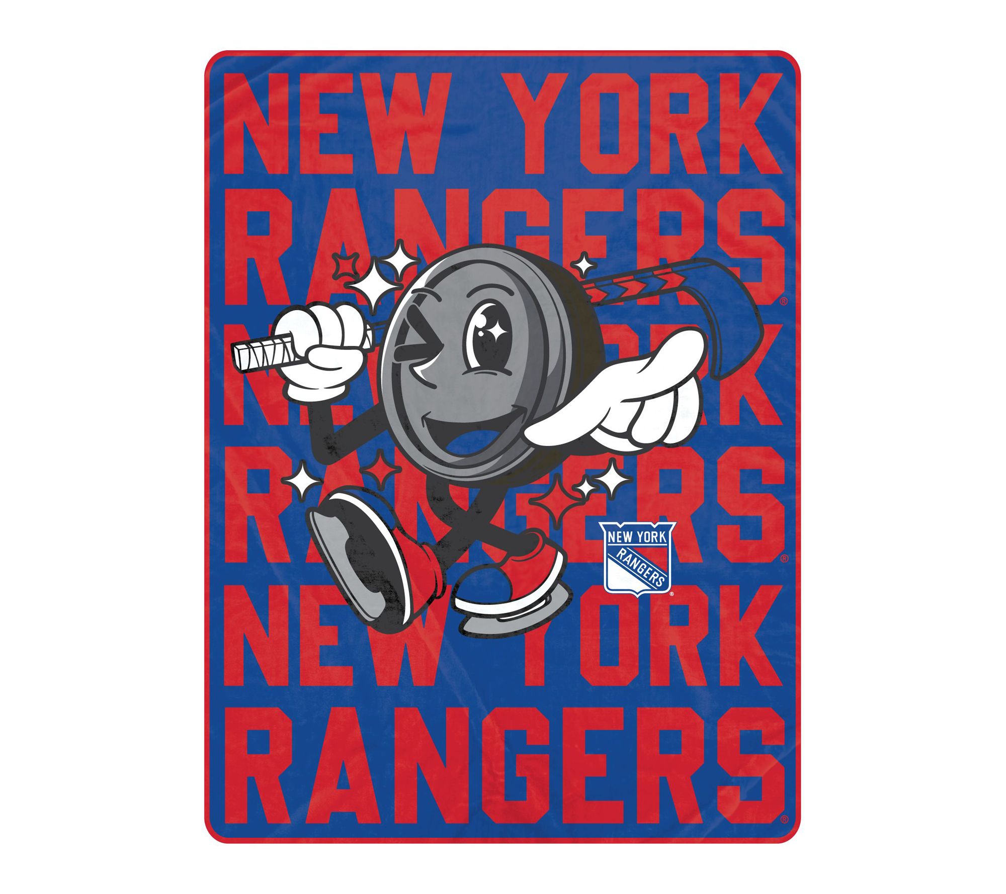 Pegasus Sports NHL Cartoon Puck Ultra Soft Blan ket