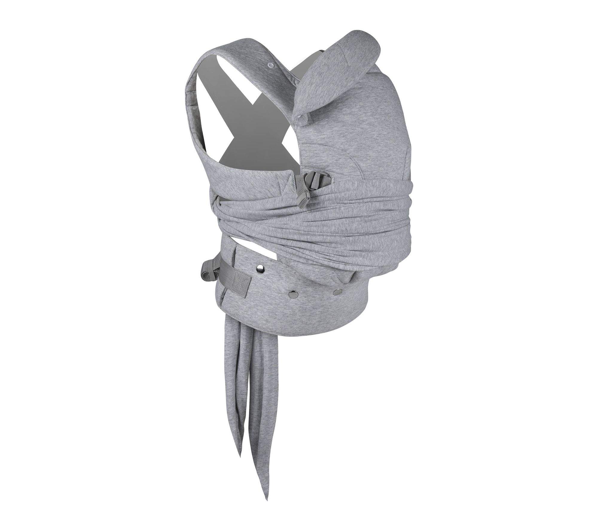 Boppy ComfyGrow Hybrid Baby Carrier, Dove Gray