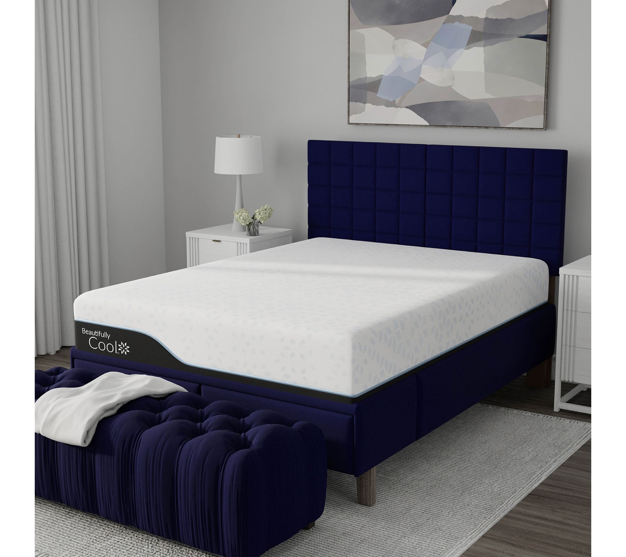 Northern Nights Beautifully Cool 12" Foam Mattress- TwinXL
