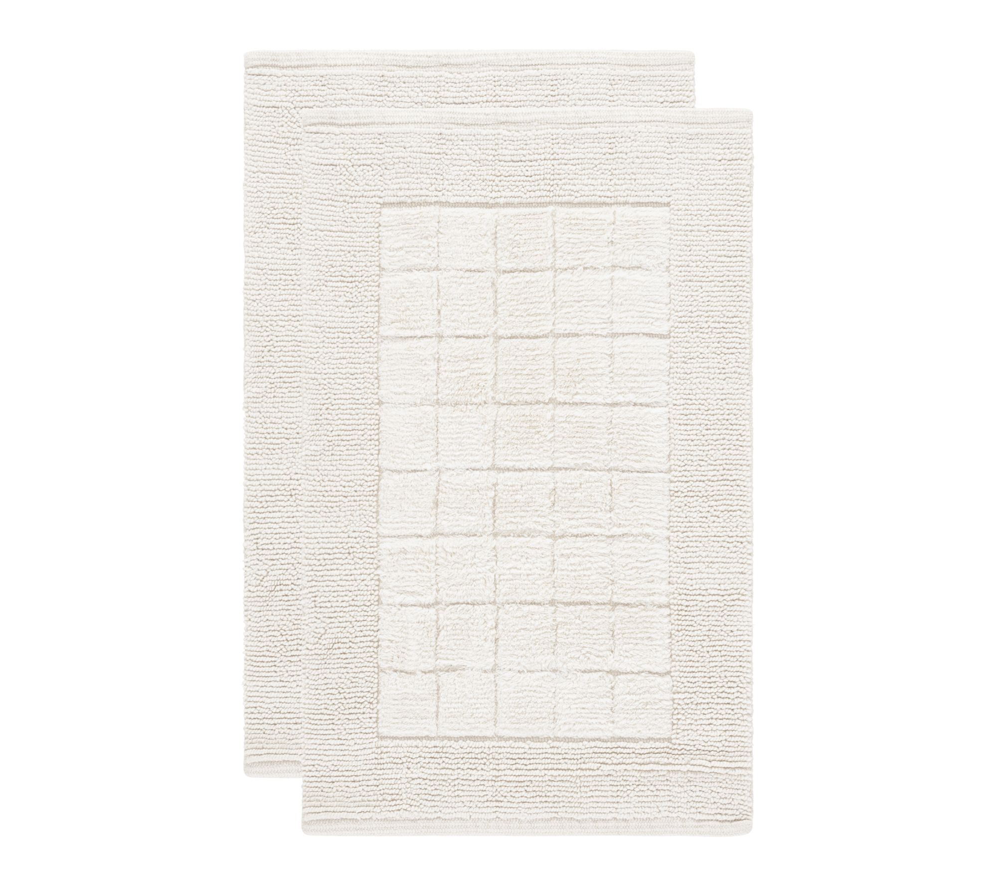 Safavieh Bennett Boarder Grid 1'-8" X 2'-8" Bathmat (Set of 2)