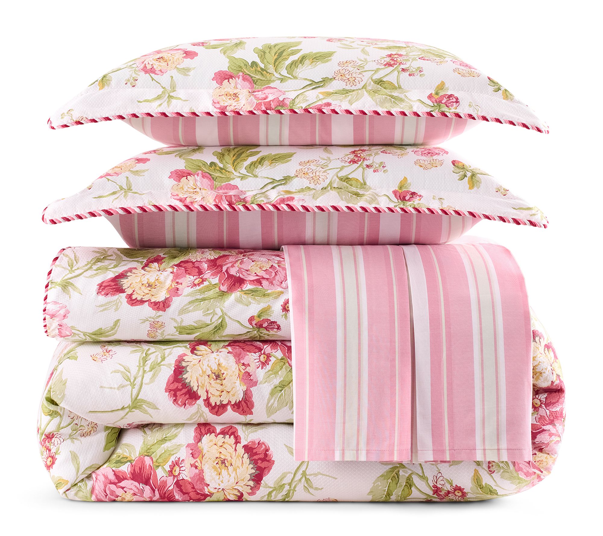 Waverly 4PC 100% Cotton Comforter Set King