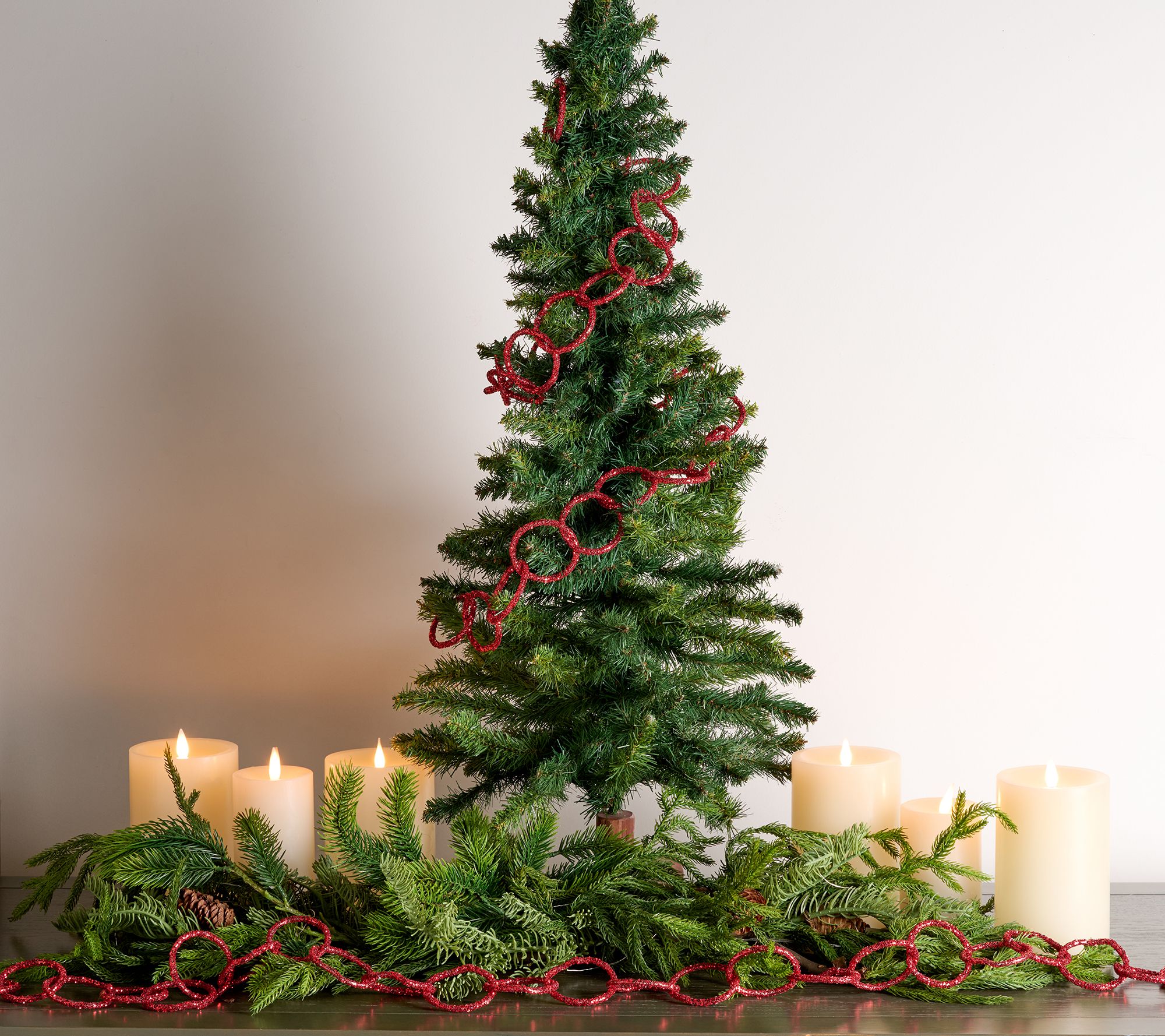 "As Is" Set of (2) 4' Chain Link Garlands by Valerie