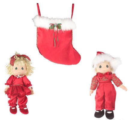 precious moments stocking dolls list