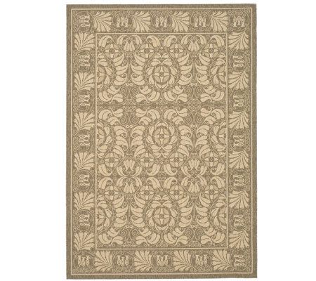 Safavieh Courtyard Art Nouveau 7'10" x 11' Rug