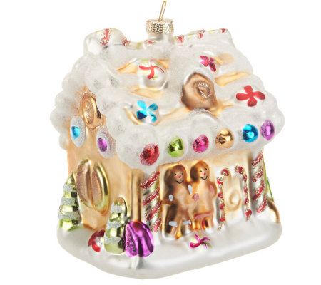 Set of 6 Mercury Glass Ornaments with Giftbox by Valerie - QVC.com