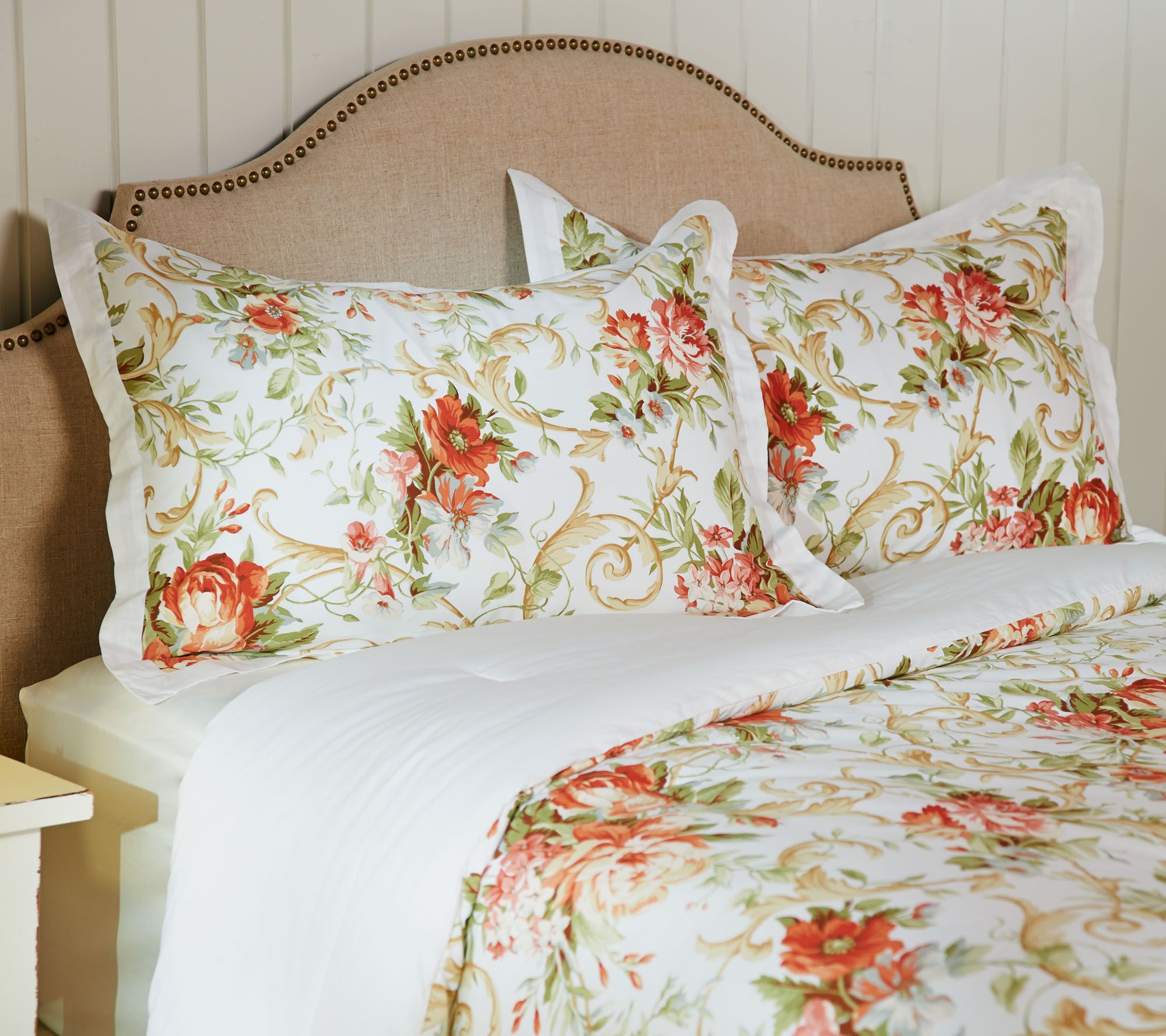 3piece Rose Trellis Bedding Set by Valerie