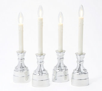 Bethlehem Lights Set of 4 Battery Operated Window Candles - H220418