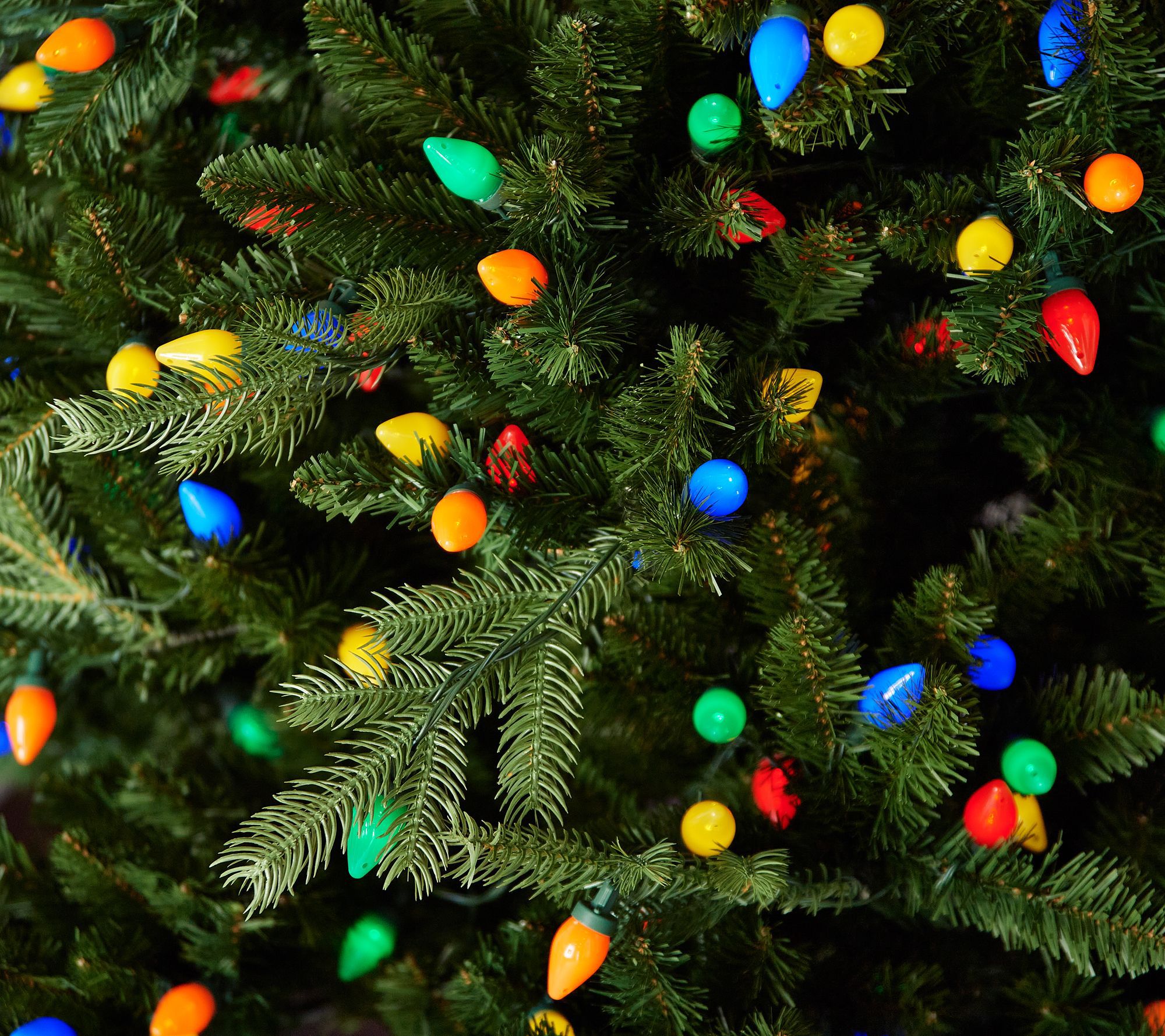 Bethlehem Lights Nostalgic C7 Green Noble Spruce Tree