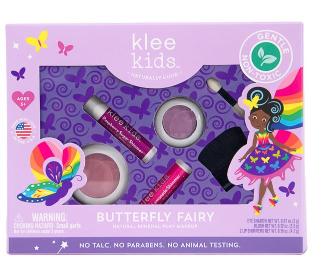 Klee Butterfly Fairy 4-PC Natural Play Makeup Kit
