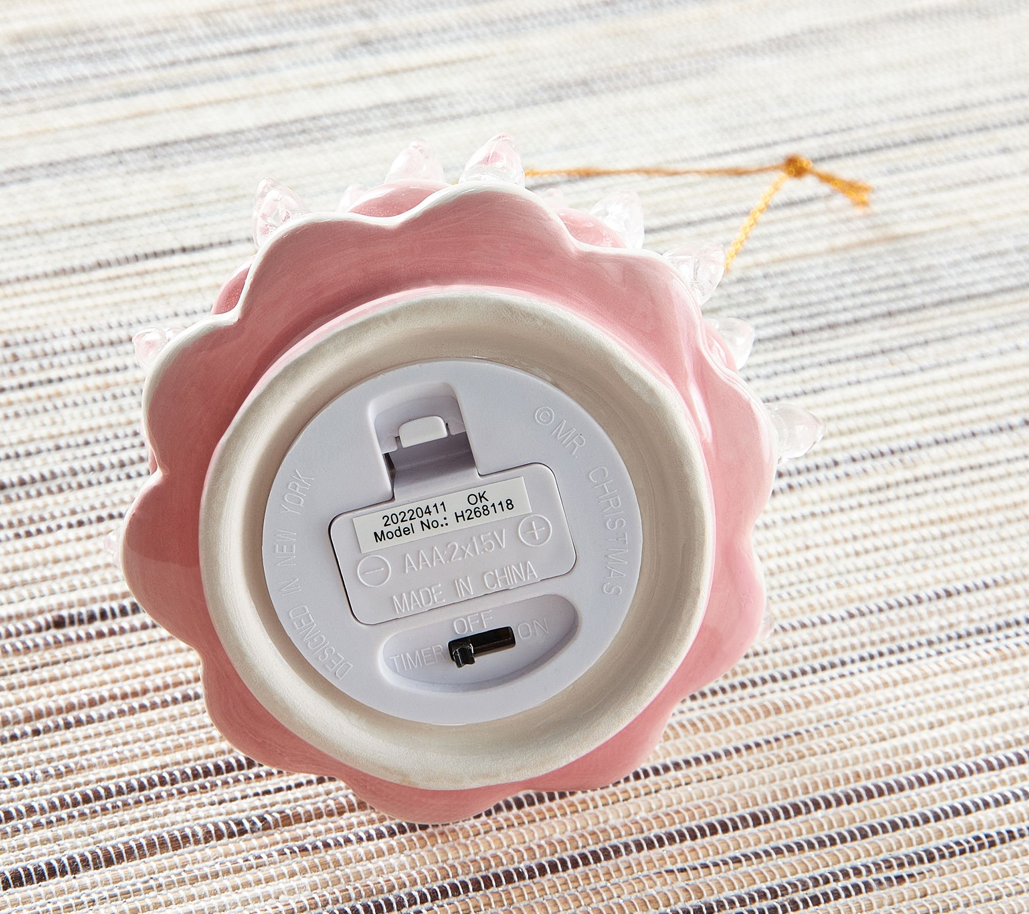 Mr. Christmas Set of (5) 4.5" Mini Nostalgic Trees with Gift Bags