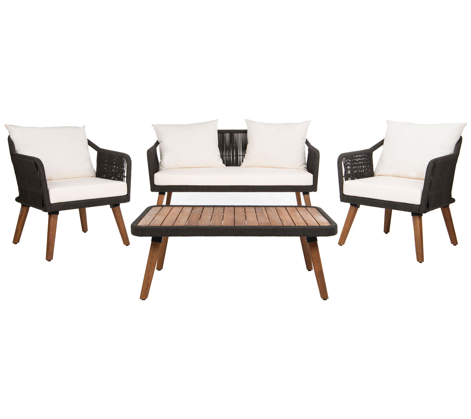 Raldin Rope 4-Piece Living Set by Valerie