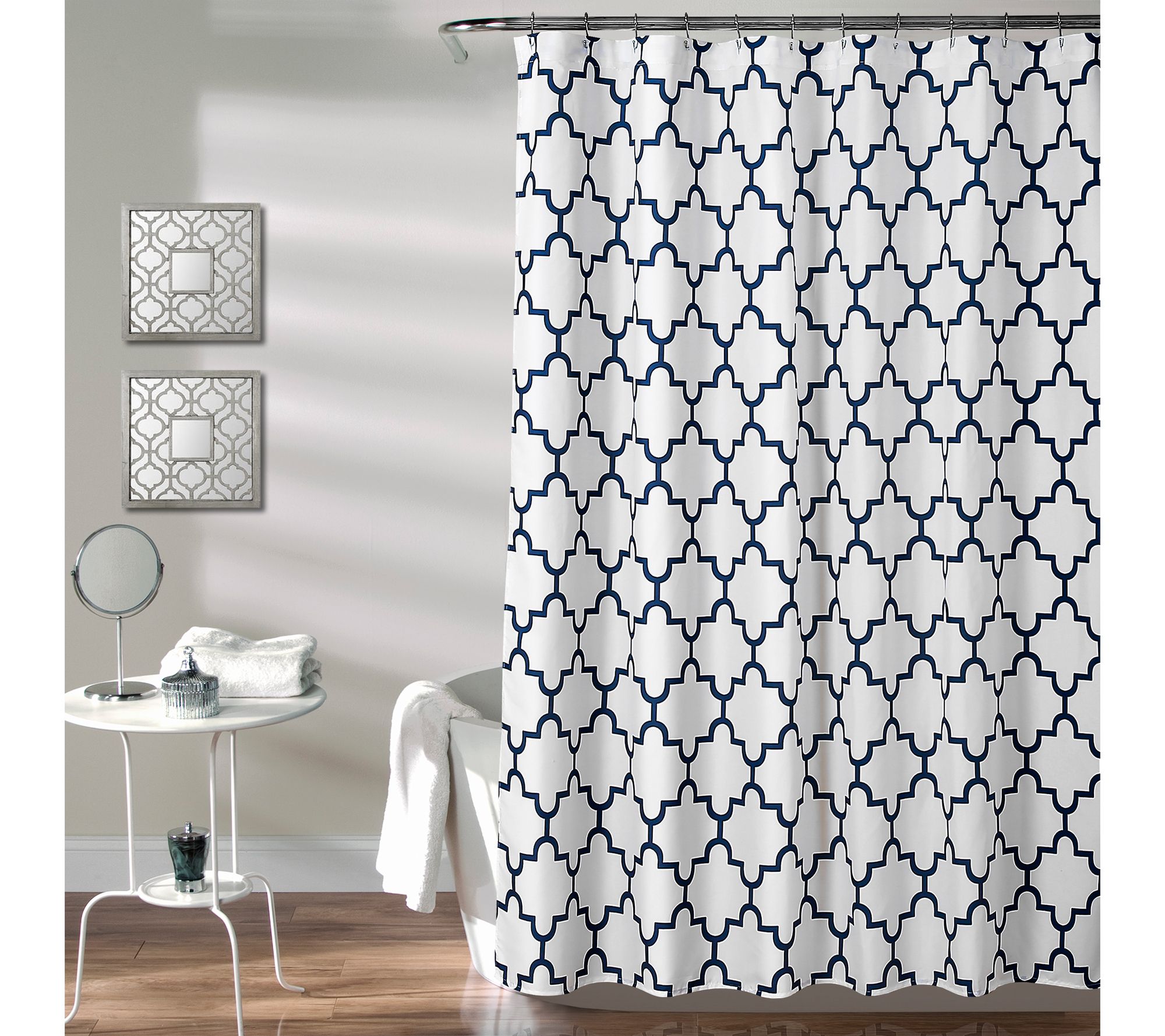Bellagio 72" x 72" Shower Curtain by Lush Decor