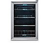 NewAir 90-Can Stainless Steel Beverage Refrigerator, 2 of 5