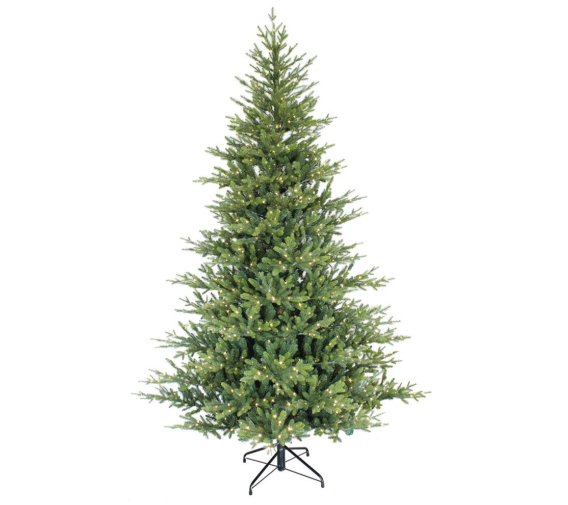 9' PreLit Slim Spruce Artificial Christmas Tree 900 Lights