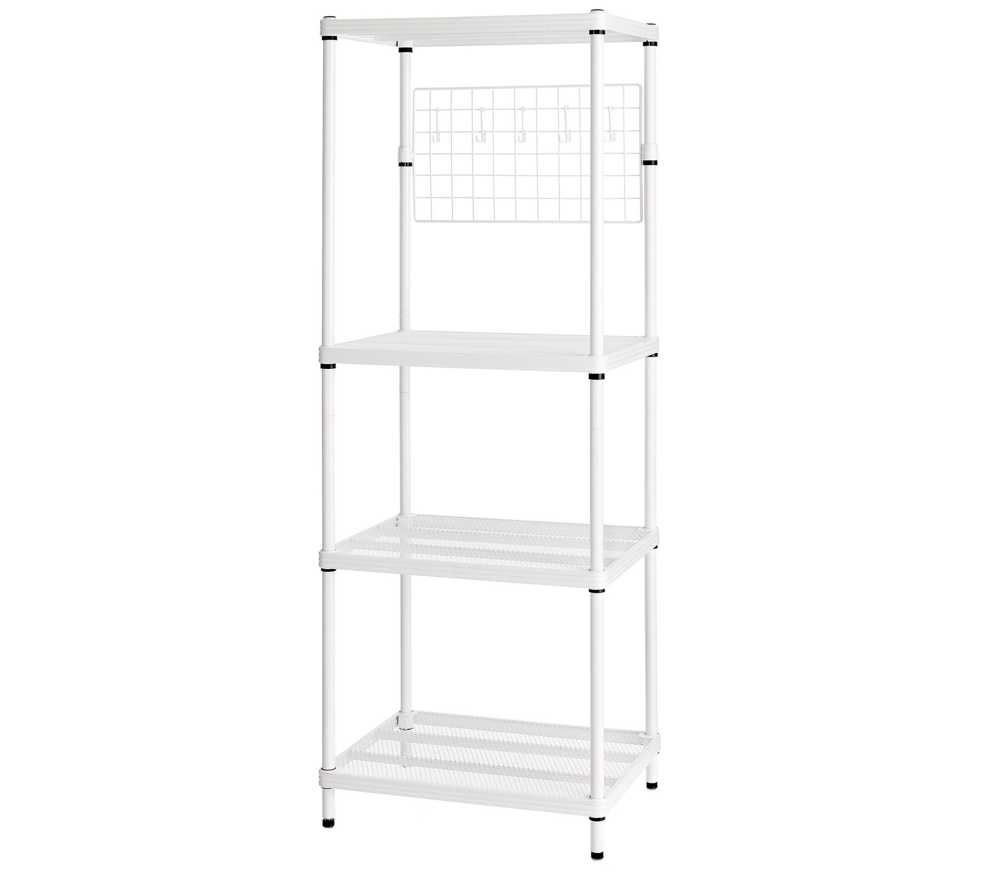 Design Ideas MeshWorks Shoe Shelf - White