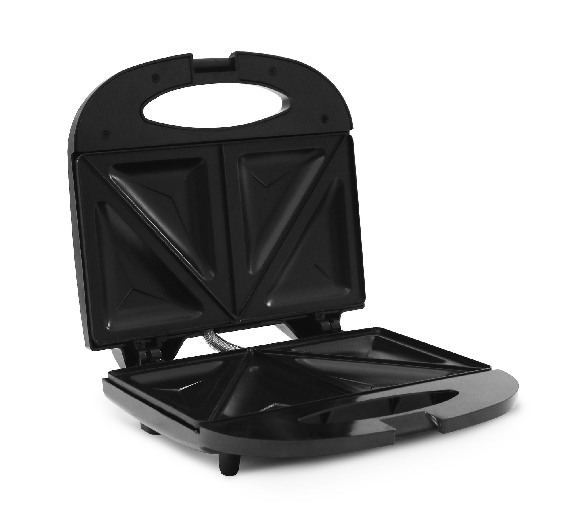 Chefman 750 W Black Portable Sandwich Maker Compact, Nonstick