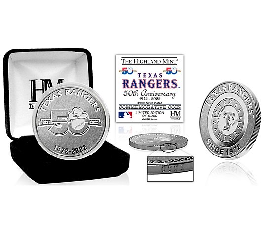 Rangers 50 Anniv Coin
