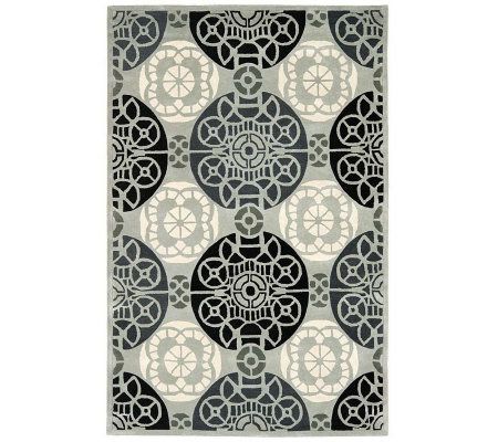 Safavieh Capri Collection Overdye 6' x 9' Wooland Viscose Rug