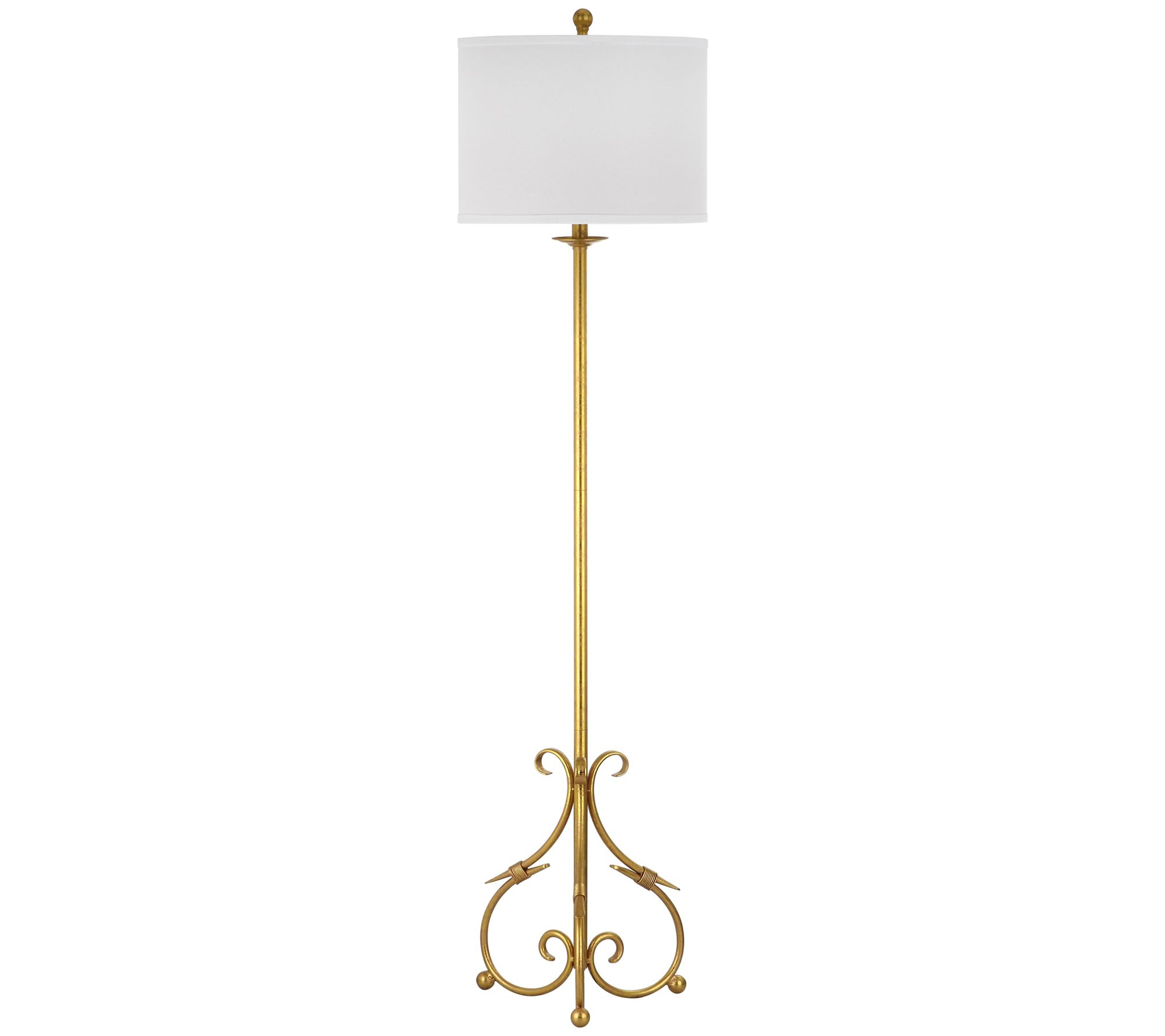 Elisa Baroque Floor Lamp by Safavieh