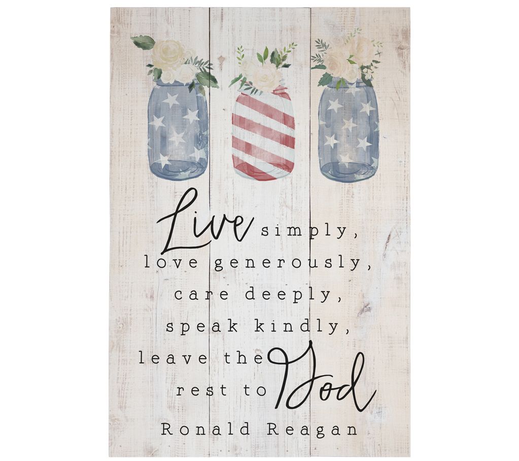 Live Simply Wall Art by Sincere Surroundings