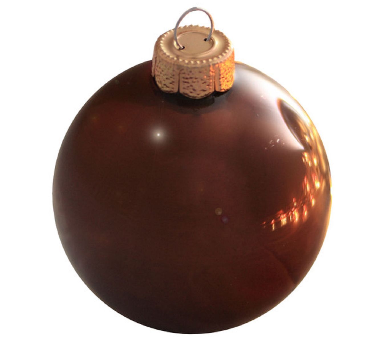 Whitehurst 8-Pc Set of 3.25" Glass Ornaments, P  earl Finish