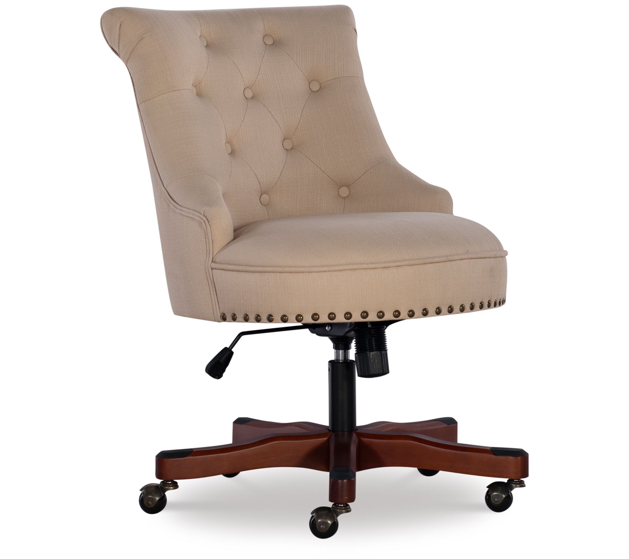 Linon Home Rochelle Stylish Comfortable Home Office Desk Chair