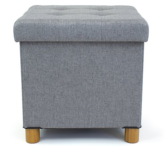 Humble Crew collapsible cube ottoman