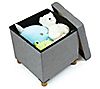 Humble Crew collapsible cube ottoman, 2 of 5