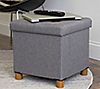 Humble Crew collapsible cube ottoman, 4 of 5