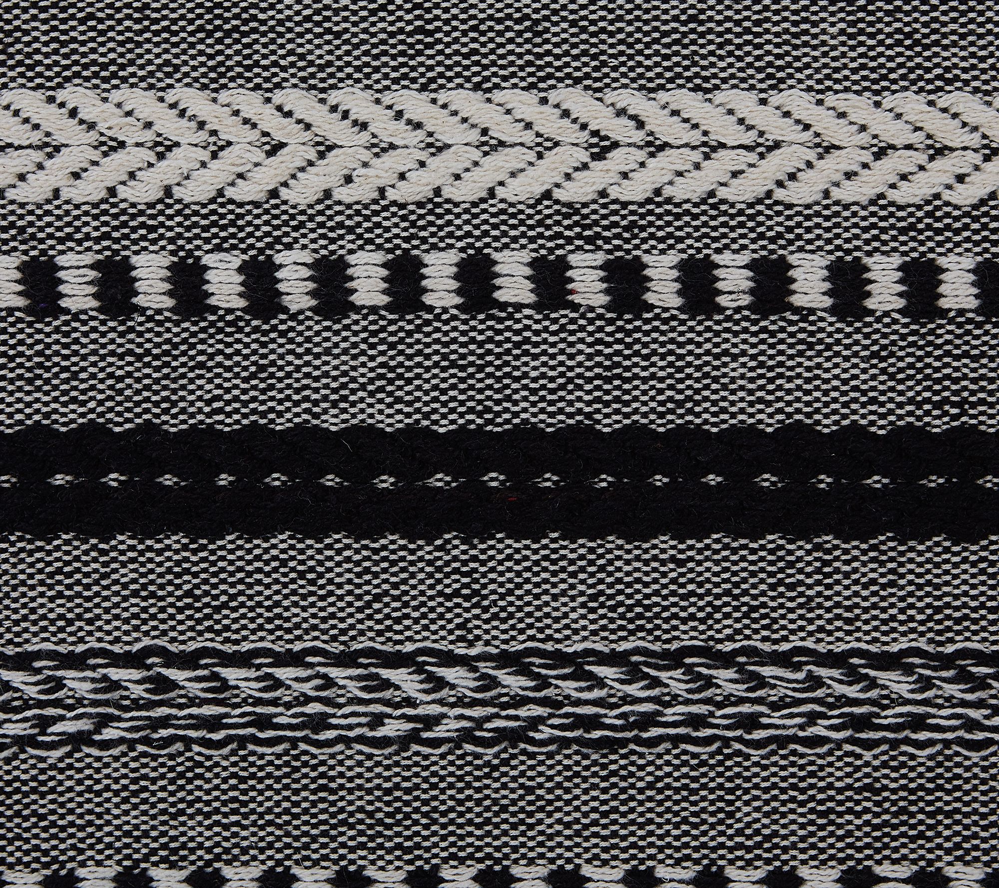 Design Imports Braided Stripe Table Runner 15x108