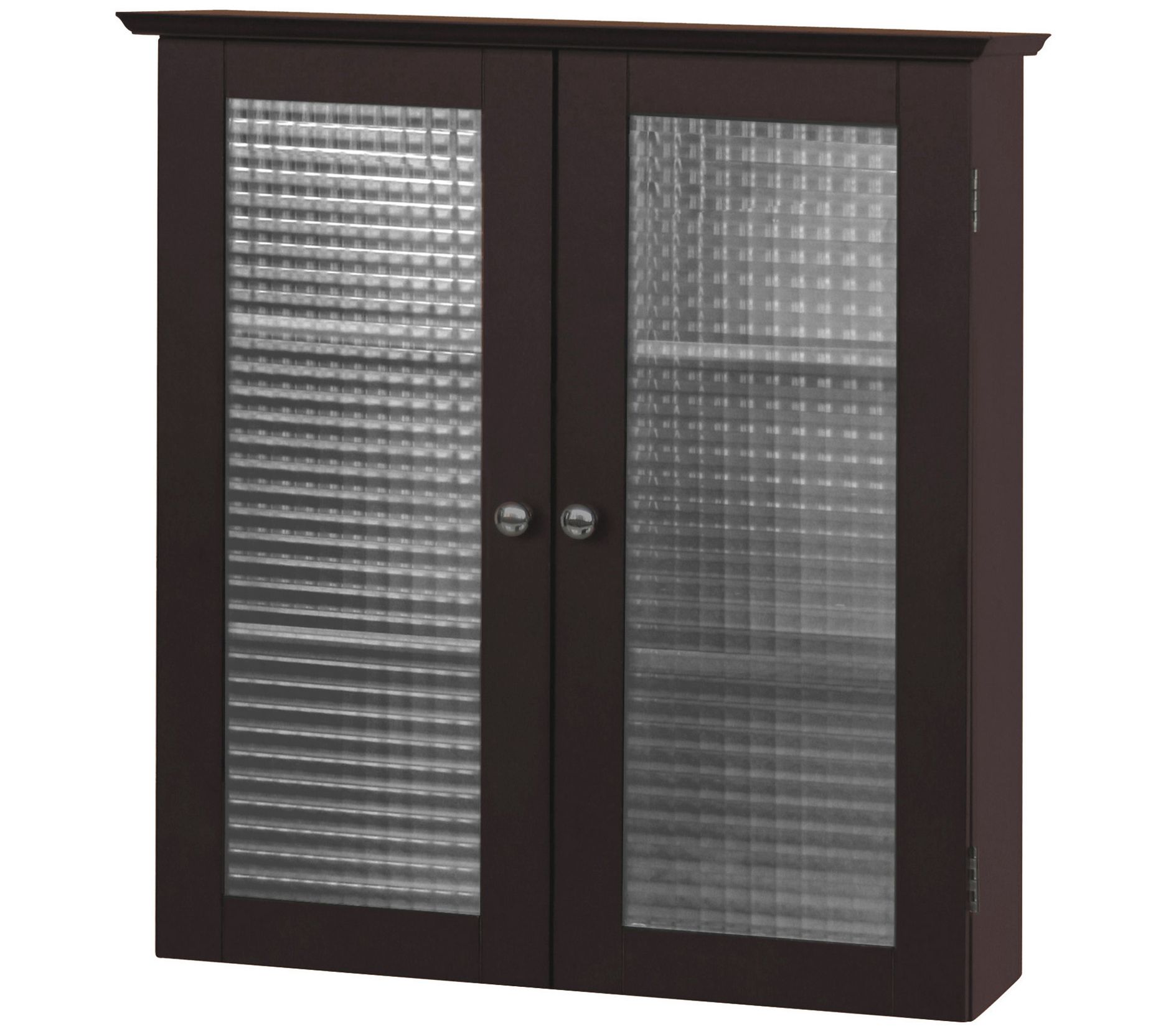 Teamson Home Removable Wooden Wall Cabinet Espress