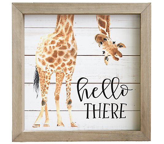 Hello There Rustic Frame By Sincere Surroundings