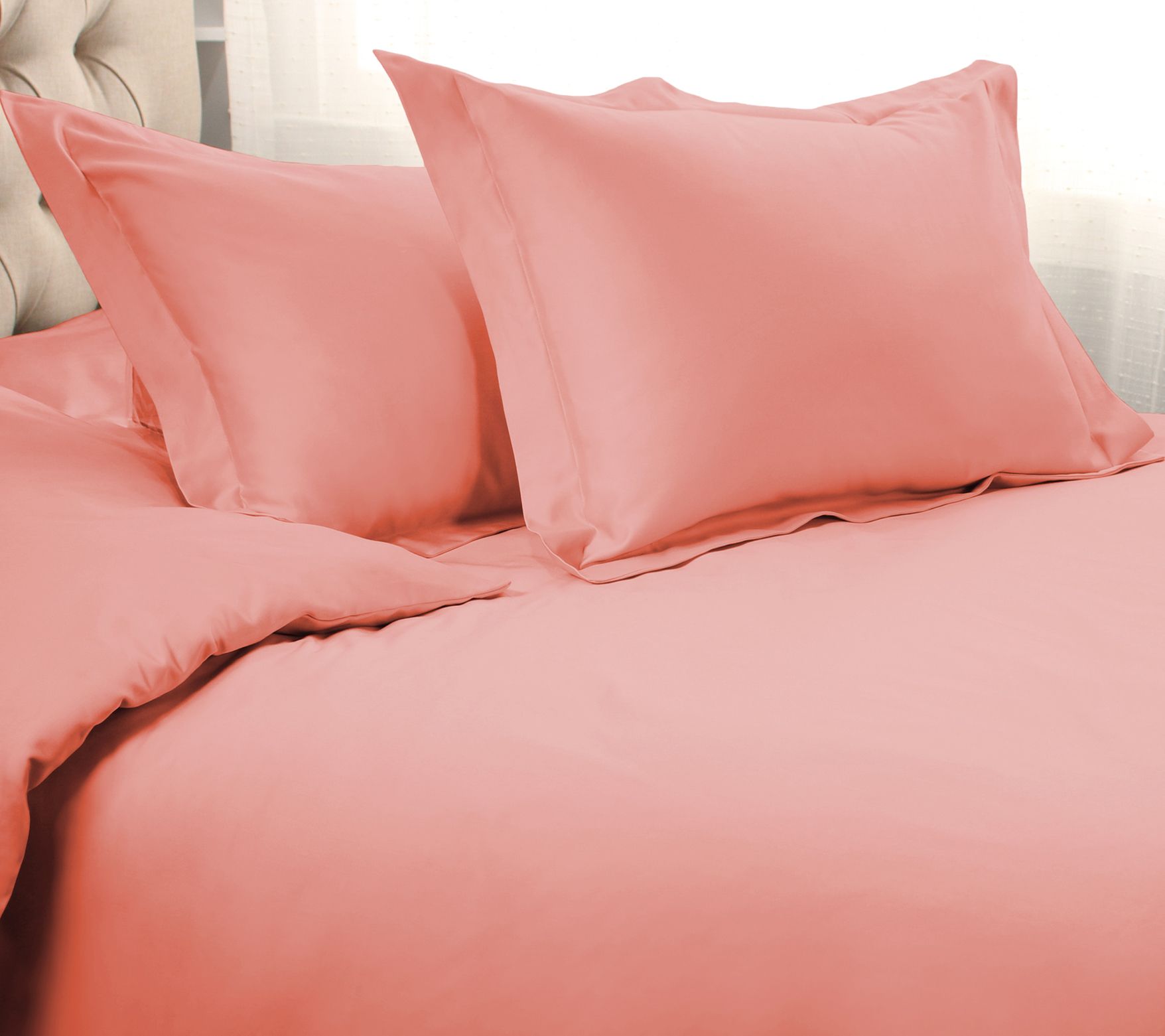 Superior 1500-TC Solid Egyptian Cotton Duvet Co er Set- F/Q