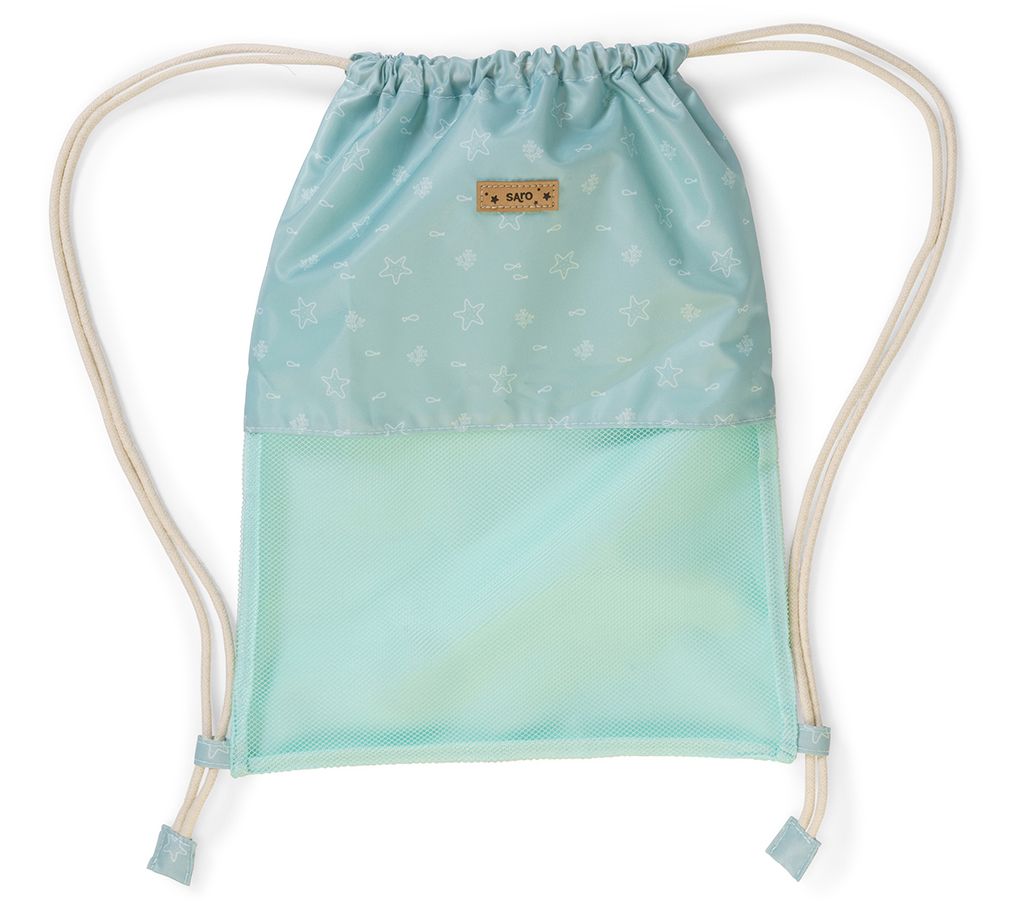 Saro Kids Anti-Sand Beach Backpack ,Mint