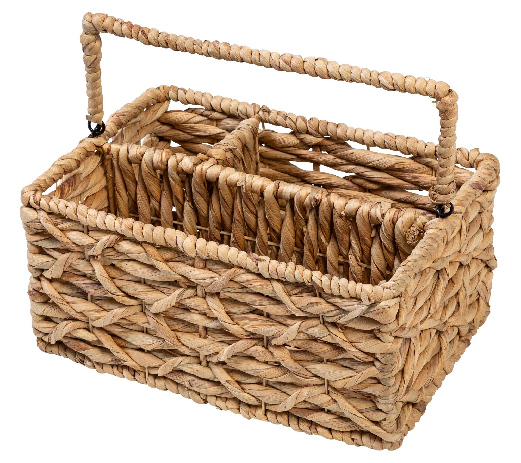 Best Buy: Honey-Can-Do 7-Piece Water Hyacinth Woven Bathroom