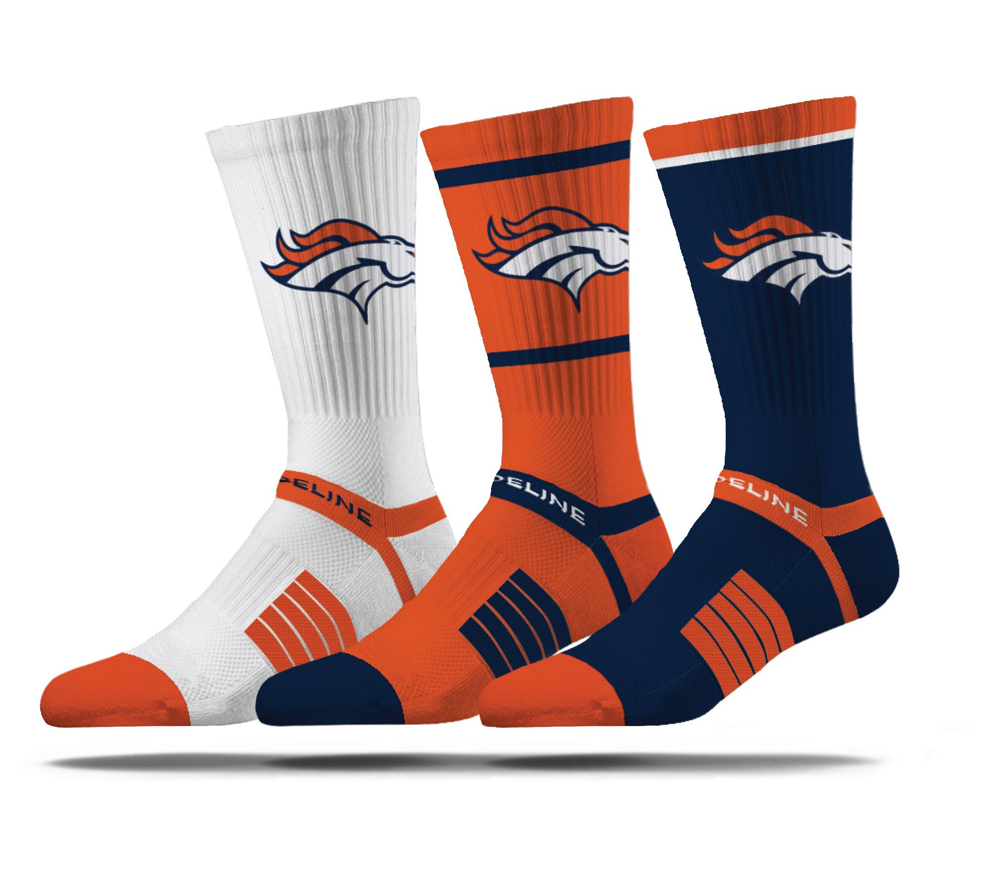 Strideline NFL Team Socks - 3pk