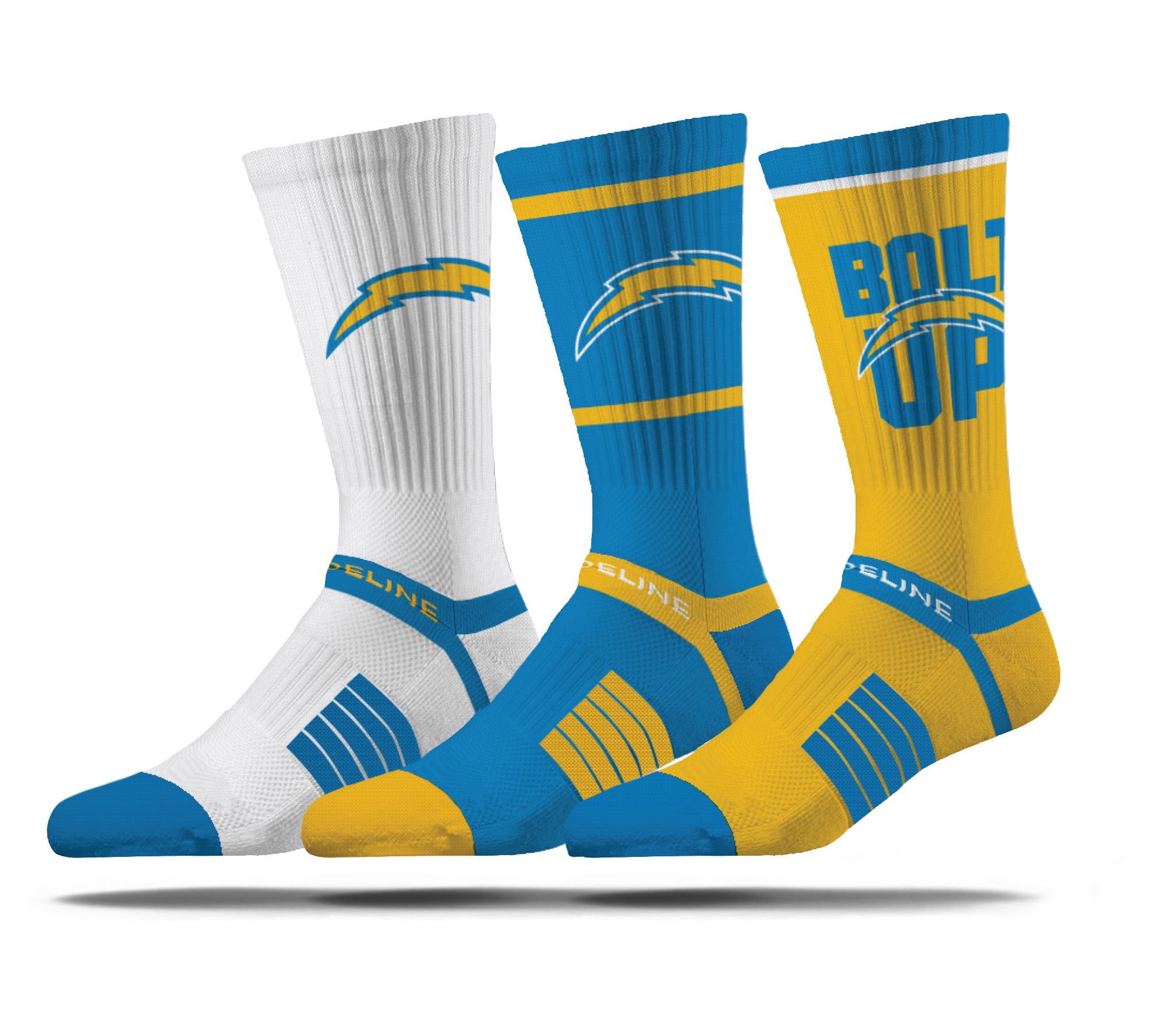 Strideline NFL Team Socks - 3pk