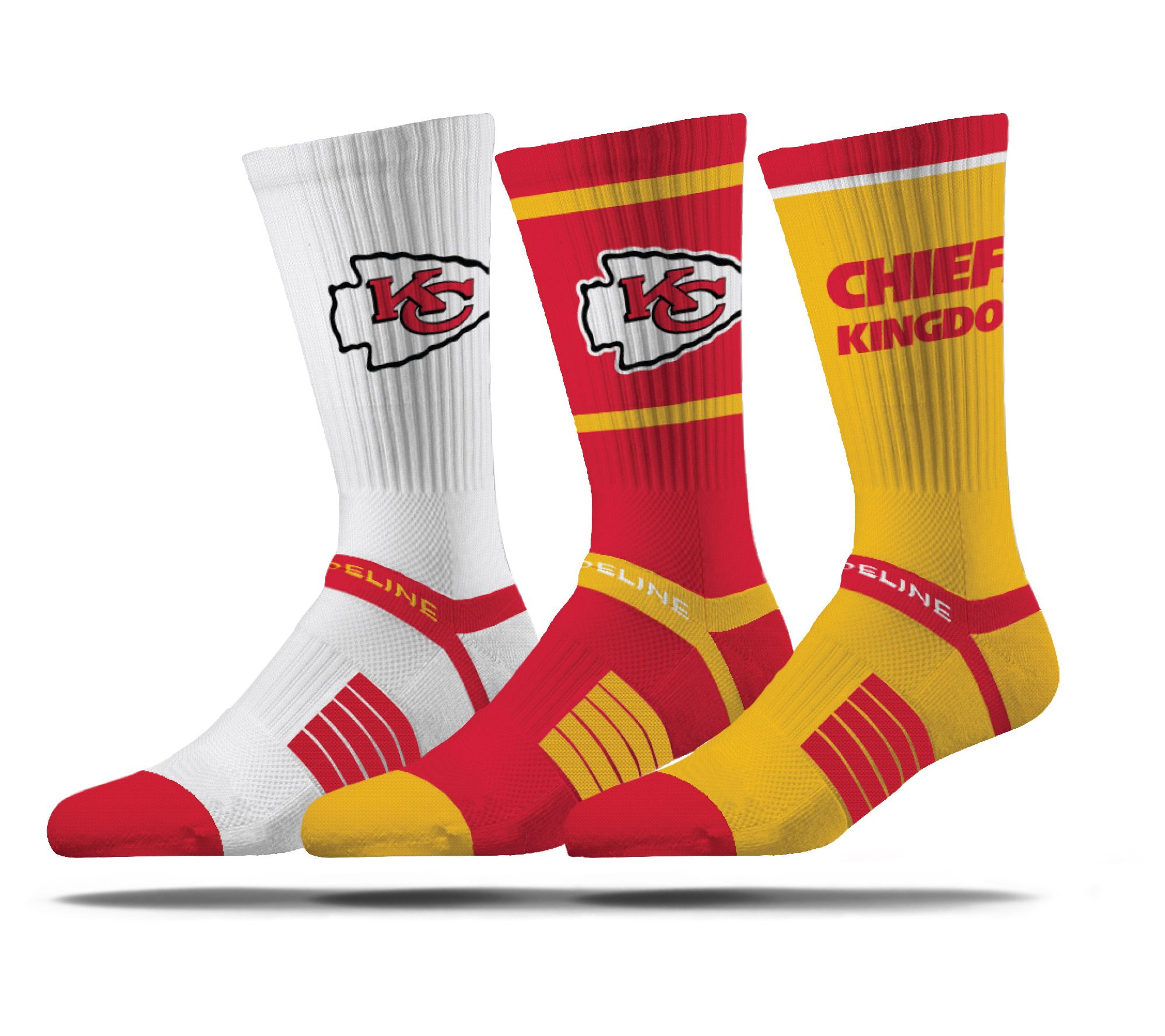 Strideline NFL Team Socks - 3pk