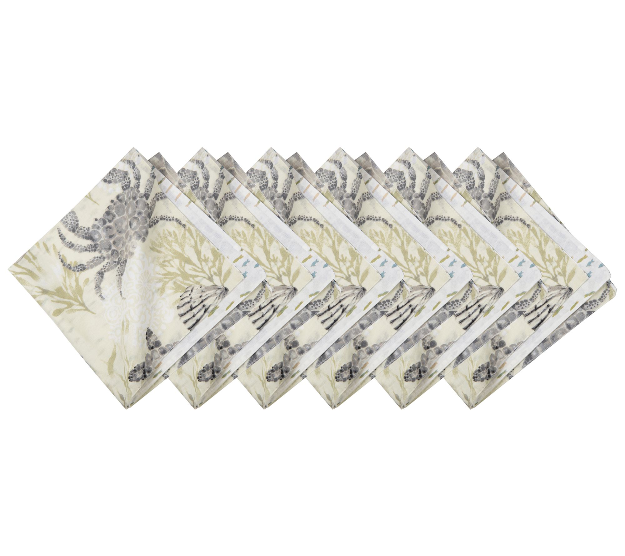 Cannon Beach Napkin Set of 6 by Valerie