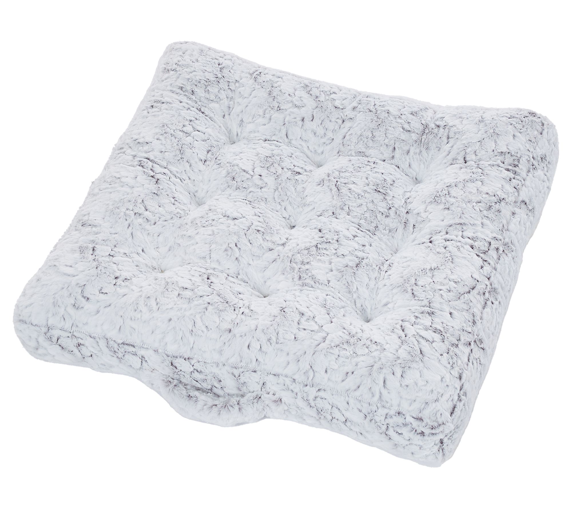 Sorra Home Indo or Fauxchilla 2 4 inch Tufted F loor Pillow