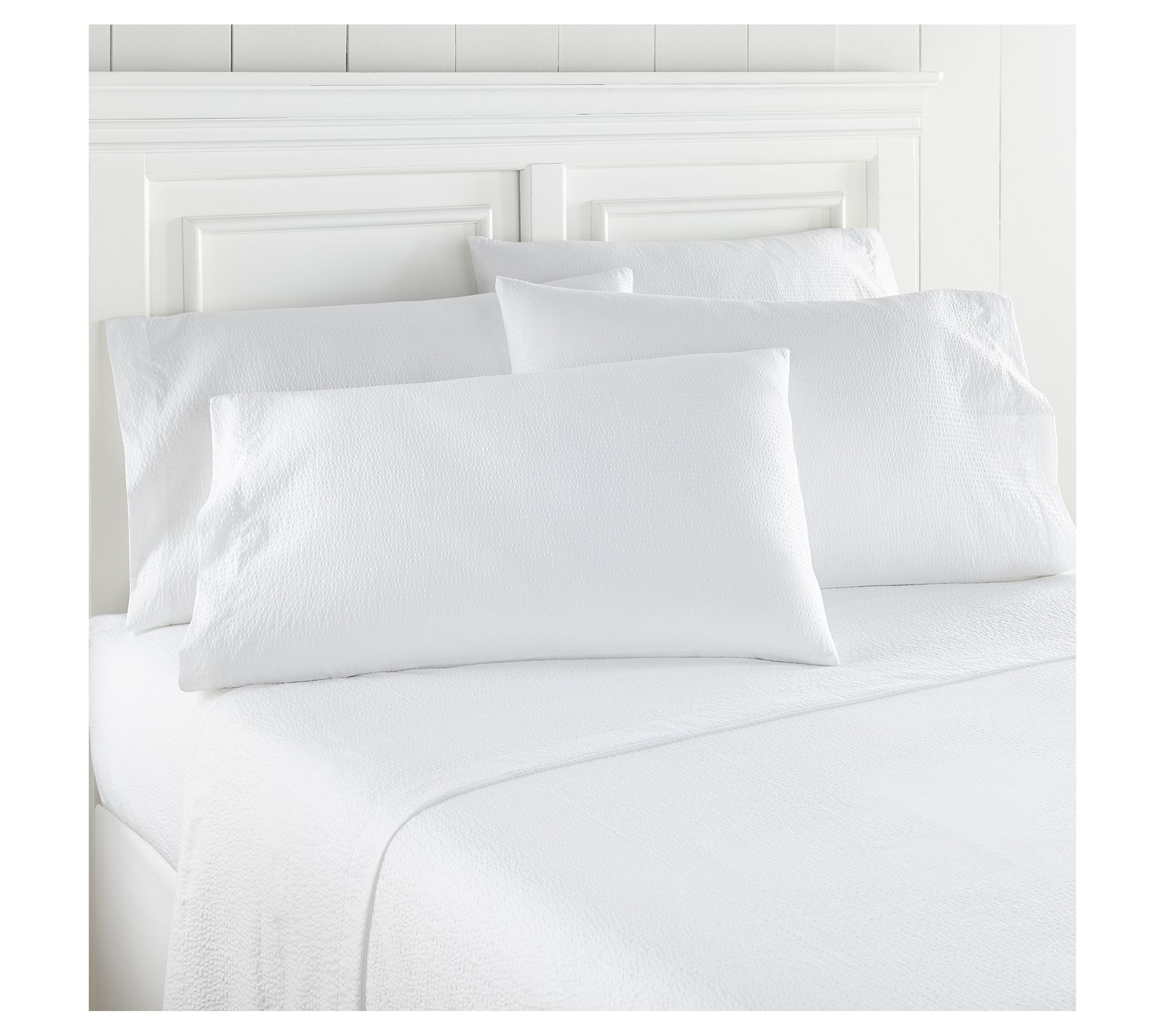 Shavel King Seersucker Sheet Set