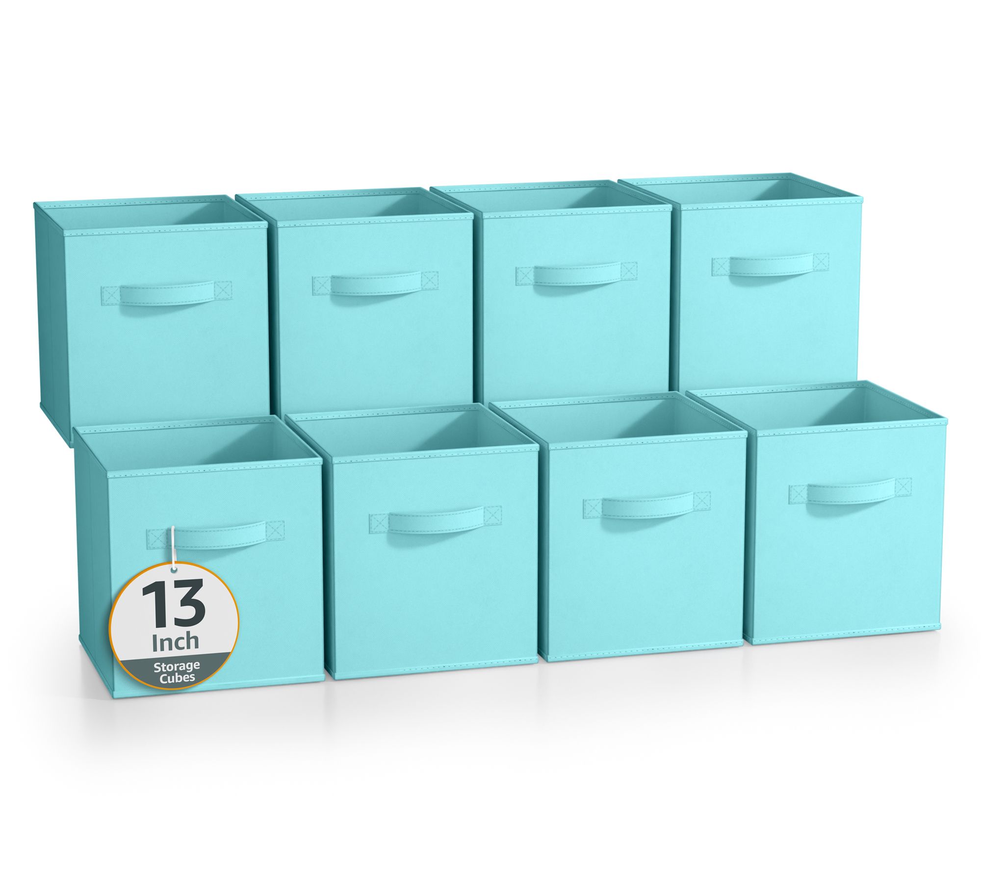 Sorbus Large 13 Inch Storage Bins, Storage Cubes with Handles