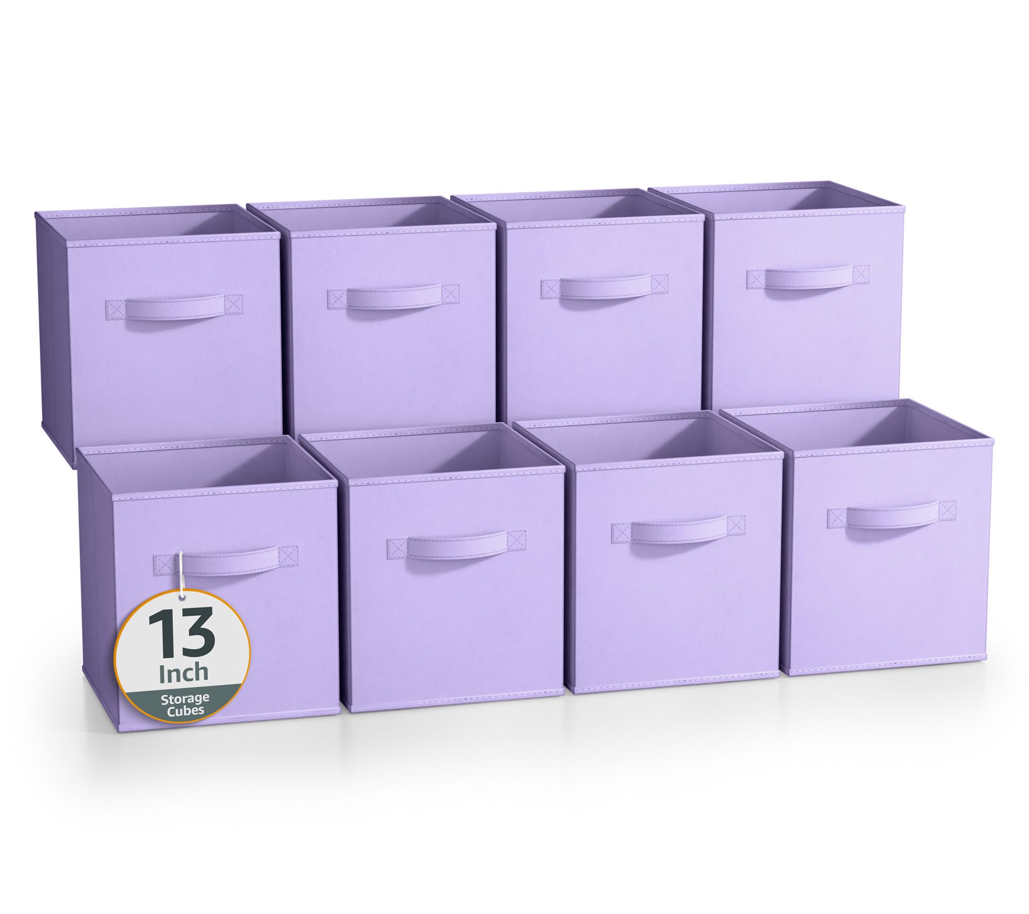 Sorbus Large 13 Inch Storage Bins, Storage Cubes with Handles